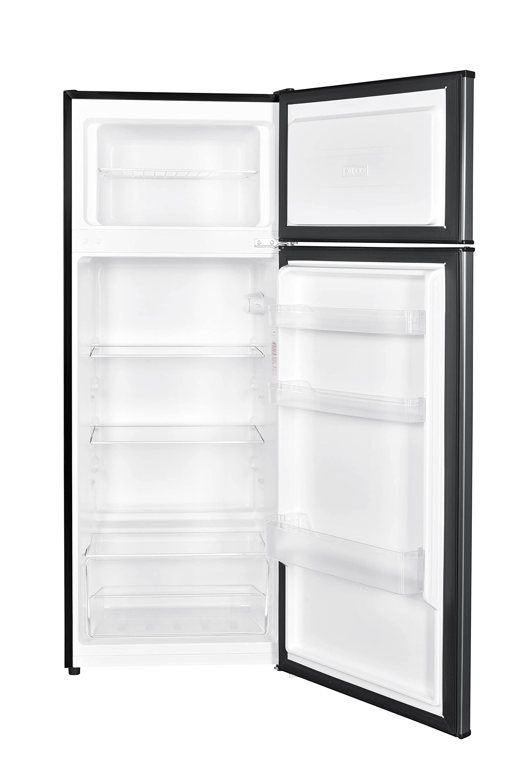 Danby Dpf074b2bsldb-6 7.4 Cu. Ft. Apartment Size Fridge In Stainless Steel on Fridge.com - View 3