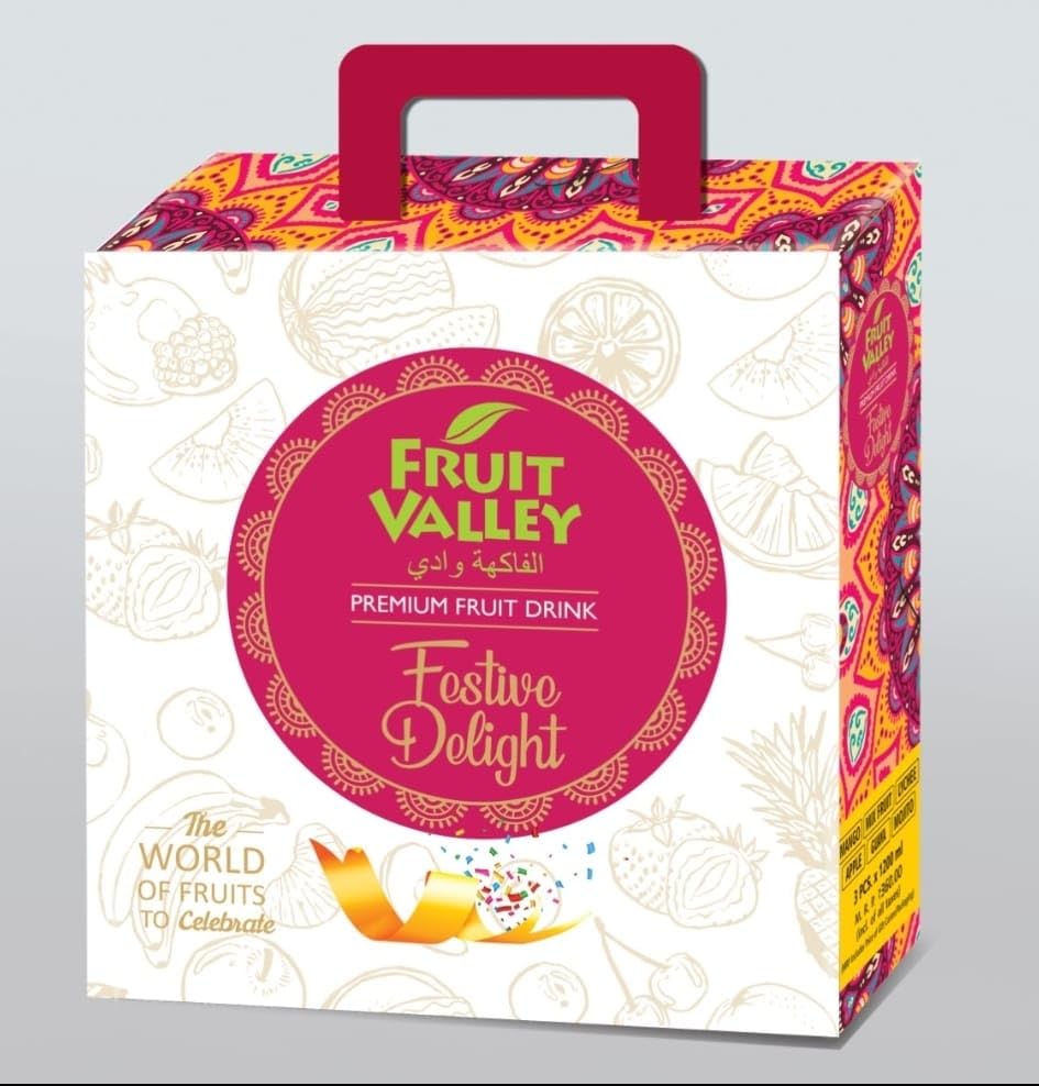 FRUIT VALLEY Mango Litchi Guava Mix Fruit Drink Buy 1 Get 1 Free | 200 ML | Pack Of 27