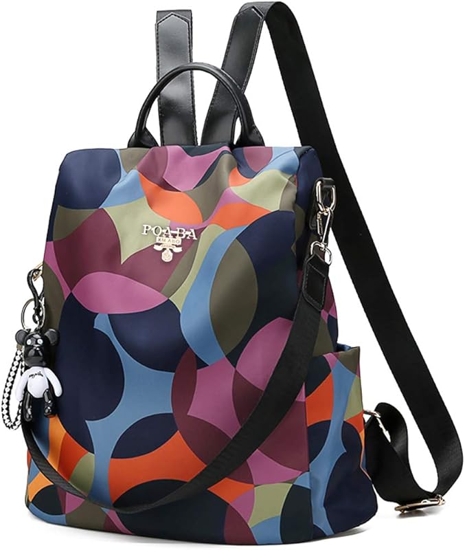 Mochila feminina YRCHENGLI antifurto de nylon, bolsas de ombro, grande, mochila casual para uso diário, porta-cartão, carteira em oferta na Shopee Mochila feminina YRCHENGLI antifurto de nylon, bolsas de ombro, grande, mochila casual para uso diário, porta-cartão, carteira em oferta na Shopee