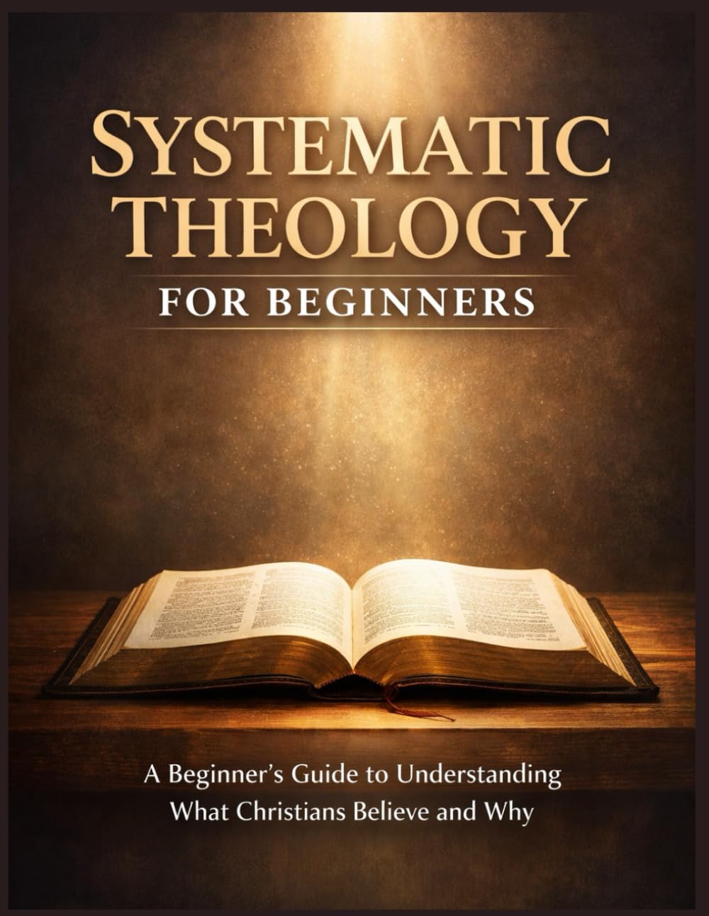 Systematic Theology For Beginners: A Beginner's Guide to Understanding What Christians Believe and Why