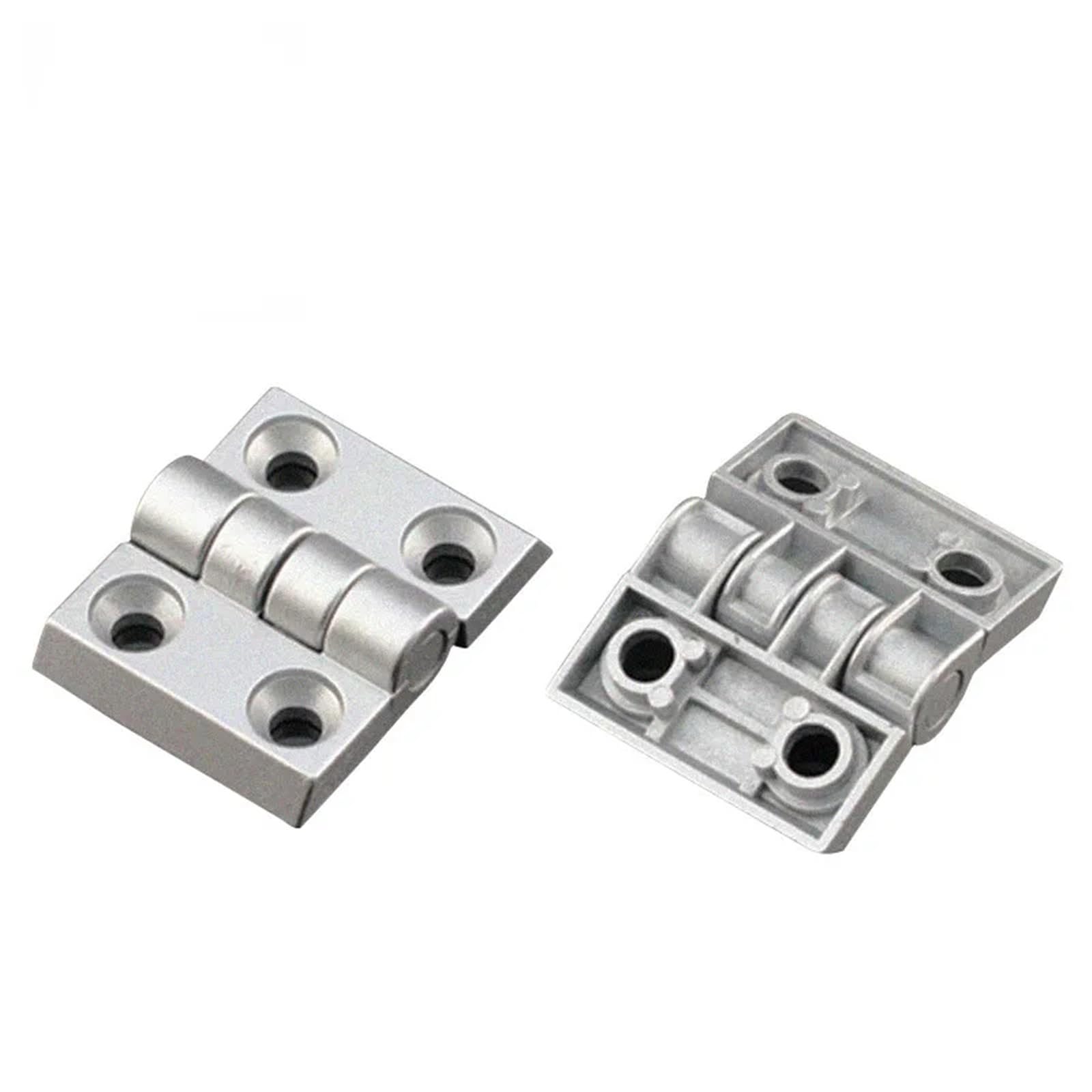 Bisagra de perfil de aluminio 2020, bisagra de aleación de zinc, bisagra de perfil de aluminio, 10 piezas