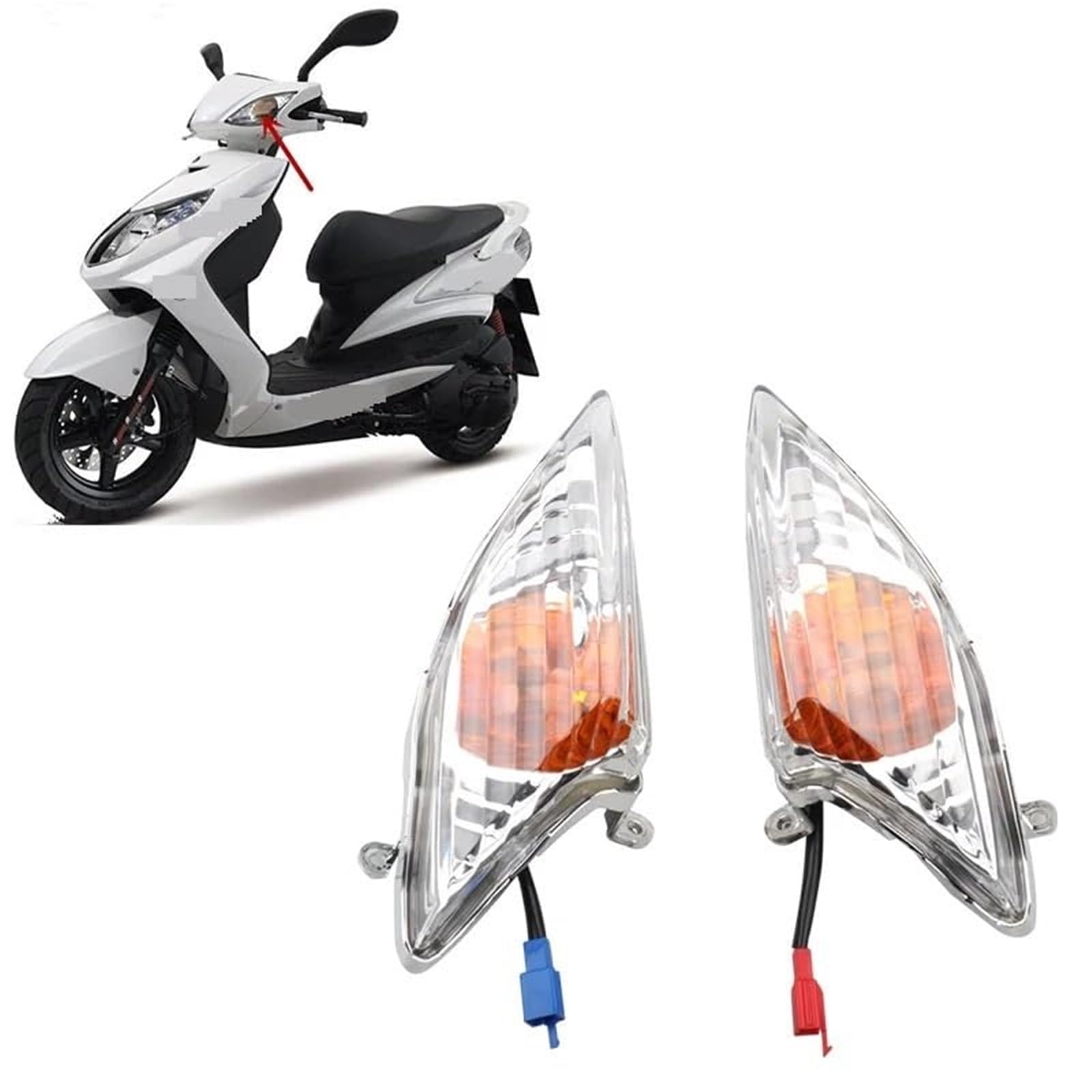 Przednie tylne kierunkowskazy, dla Cygnus X CYGNUS-X 125 motocykl skuter przedni kierunkowskaz przednia lampka kierunkowskazu Kierunkowskaz z przodu i tyłu motocykla