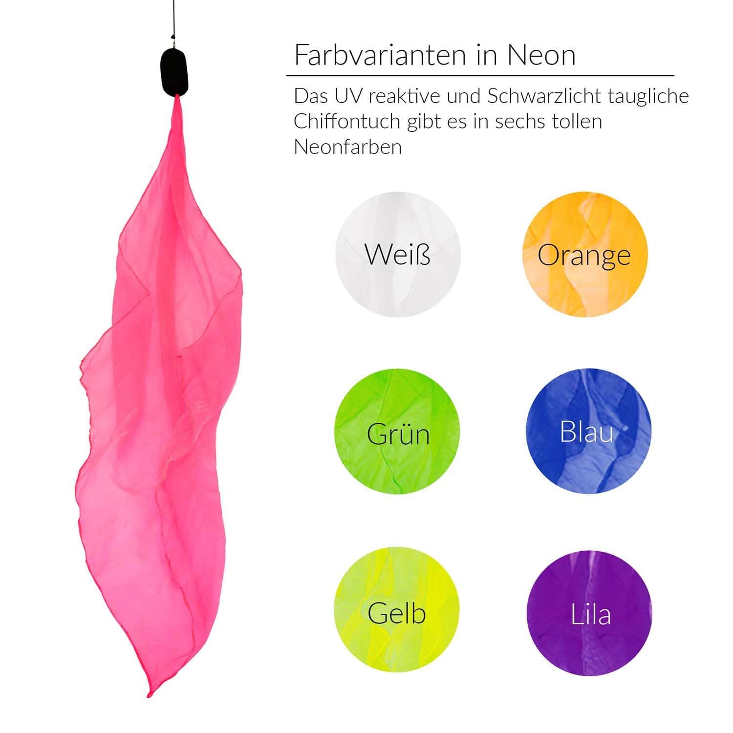 Diabolo Freizeitsport UV Licht Poi in Rosa - Engelsflügel Spinning Pois Spiral Pois Soft Pois für Anfänger und Profis