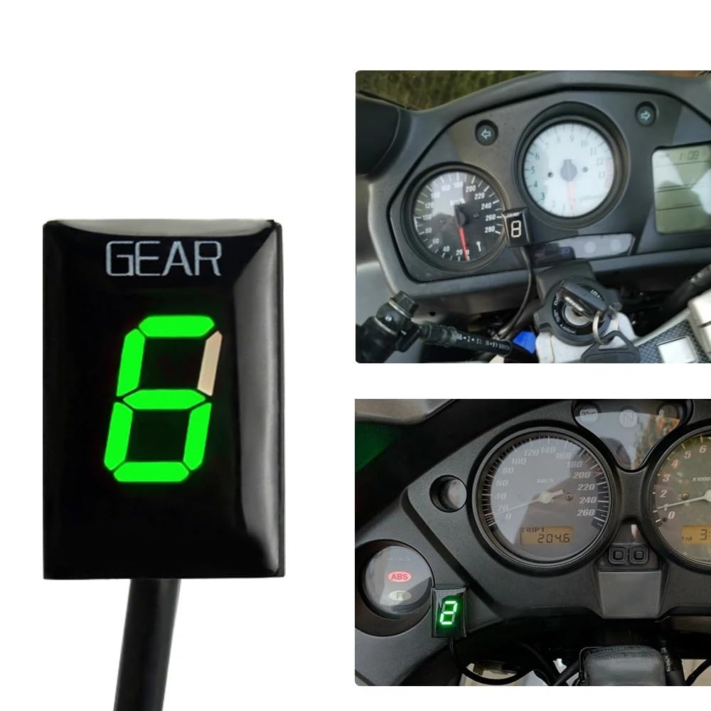 Indicador de Marcha Indicador De Marchas De Motocicleta para CBR 600 F4i CBR600F4i CBR600 F4i CB600F Hornet CB 600 F 400 1100 SF CB 900 F Hornet CBR900RR
