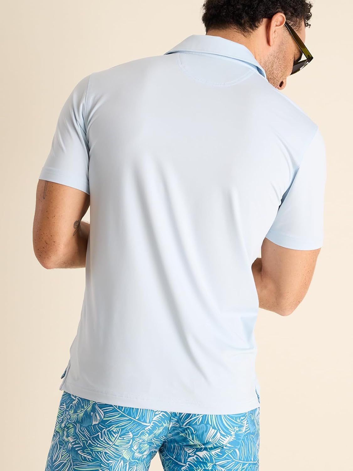 Chubbies Performance Mens Polo Stretchy, Breathable Golf Polo Mens Polo Shirts Short Sleeve