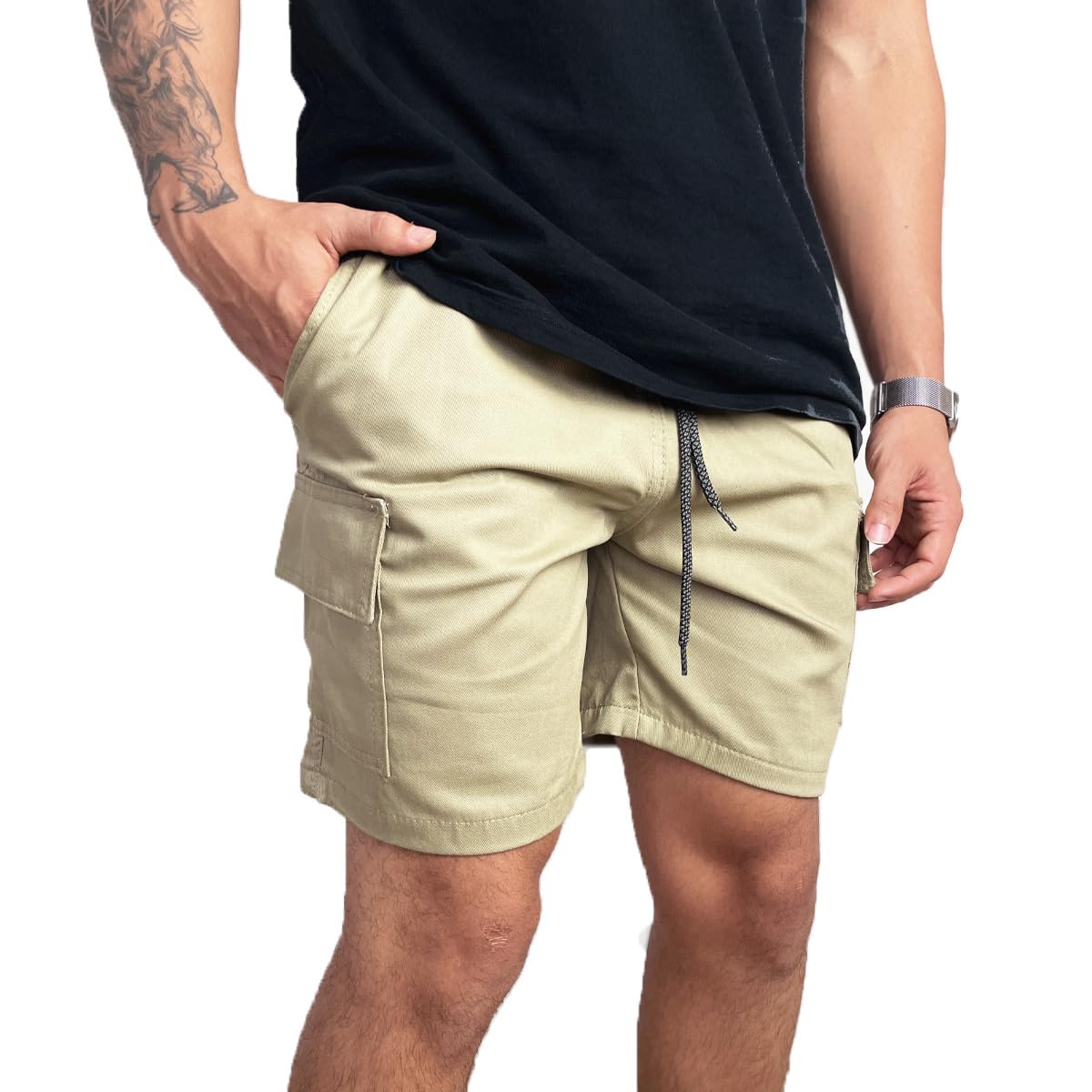 Kit 3 Bermuda Cargo Masculina Curta Streetwear casual Short Sarja Bolsos Laterais em promoção! Veja a oferta e mais achadinhos de Shorts & Bermudas 5 Hoje é o melhor dia para comprar Kit 3 Bermuda Cargo Masculina Curta Streetwear casual Short Sarja Bolsos Laterais com aquele preço maroto! Promoção! Aproveite a oferta! 5
