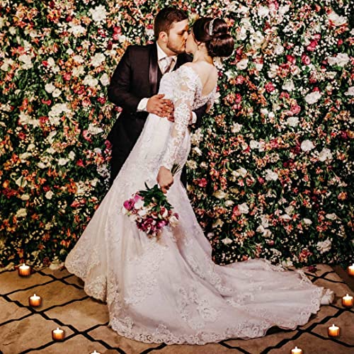 Amber Tealight Candle Holder Set Of 12, 2'' X 1.4'' Glass Brown Small Votive Candle Holders Home Decoration, Clear Tealight Candles Holder For Table Centerpieces And Wedding Decor #TOP4