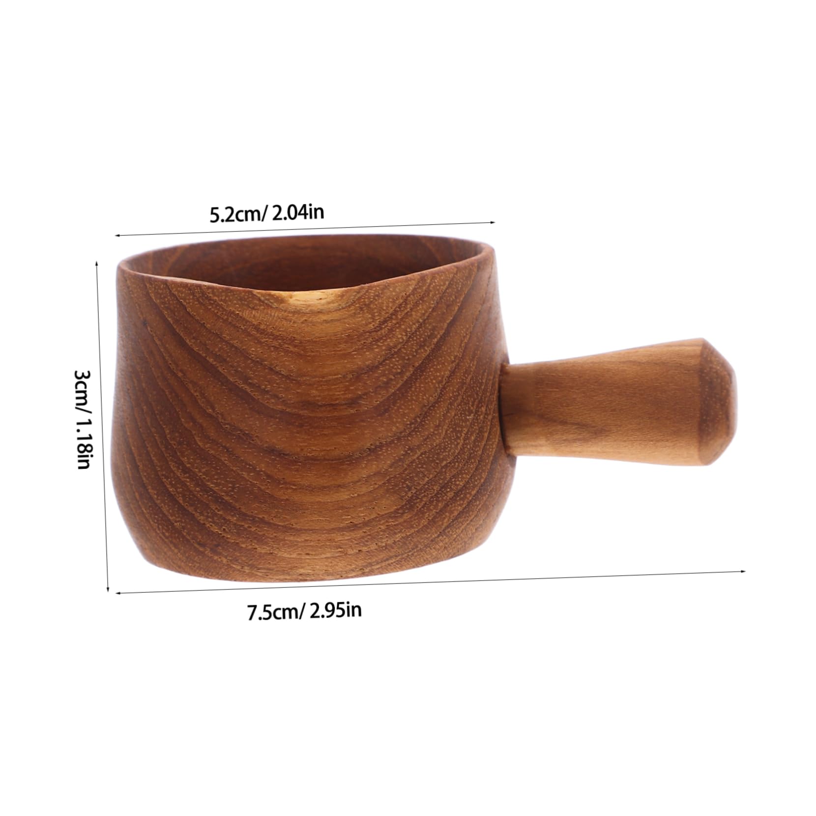 Cabilock Elegant Wooden Sauce Dispenser Multifunctional Gravy Boat for Ingredients Japanese Design Kitchen Tool for Serving and Seasoning Condiment Bowl and Pitcher