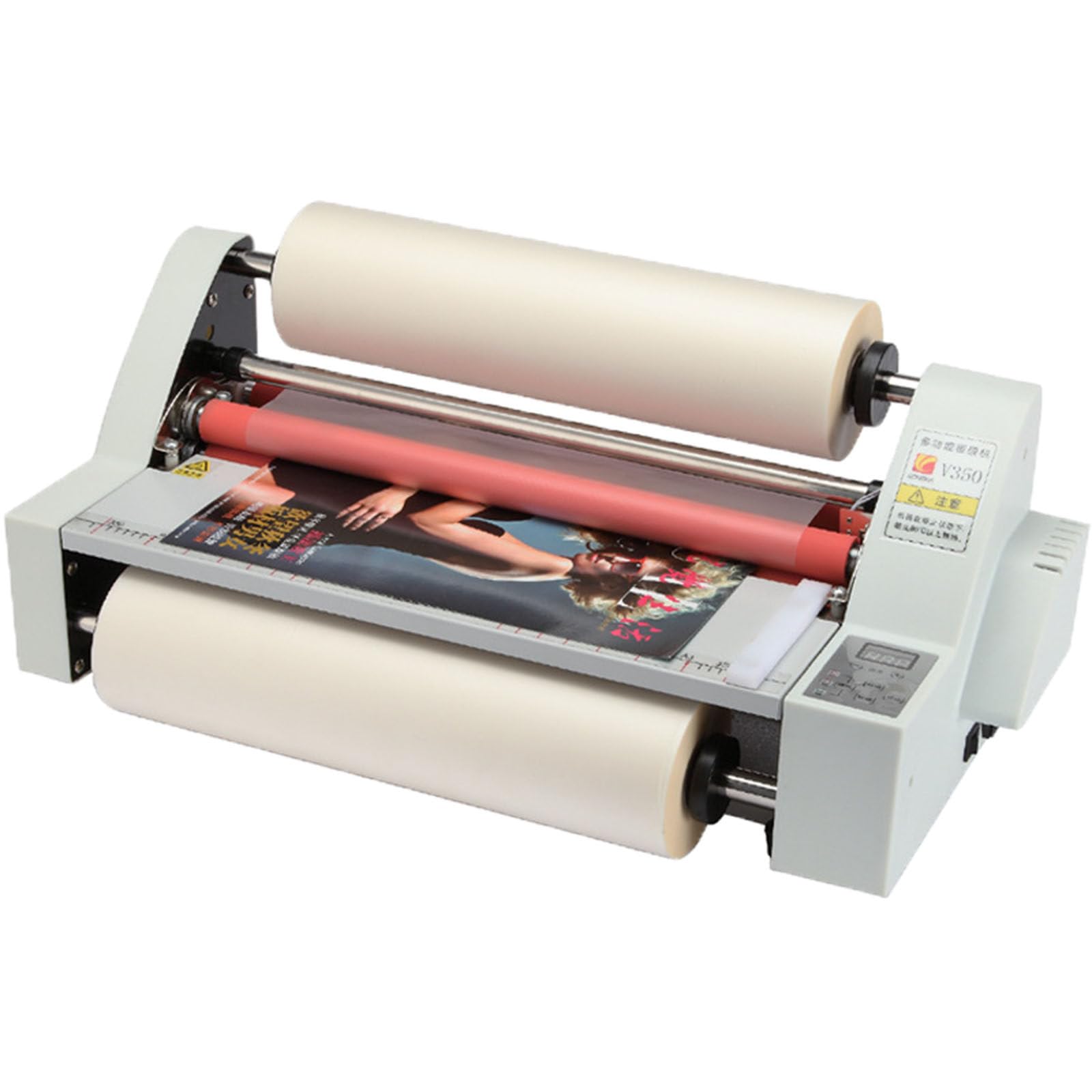 Plastifieuse Thermique 350 mm,laminage à chaud et à froid pour documents