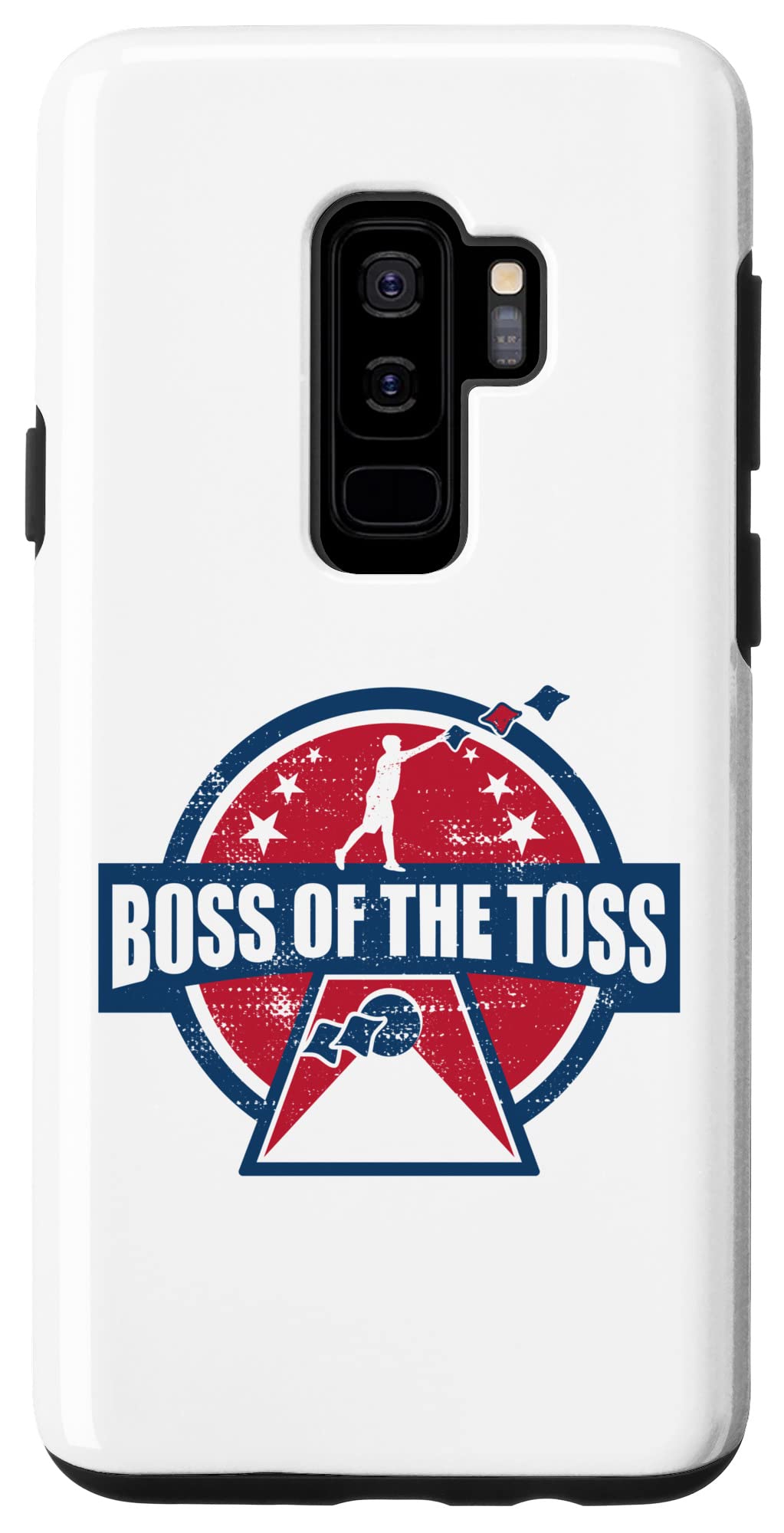 Galaxy S9+ Boss Of The Toss Cornhole Dad Cornhole Mom Champ Champion Case