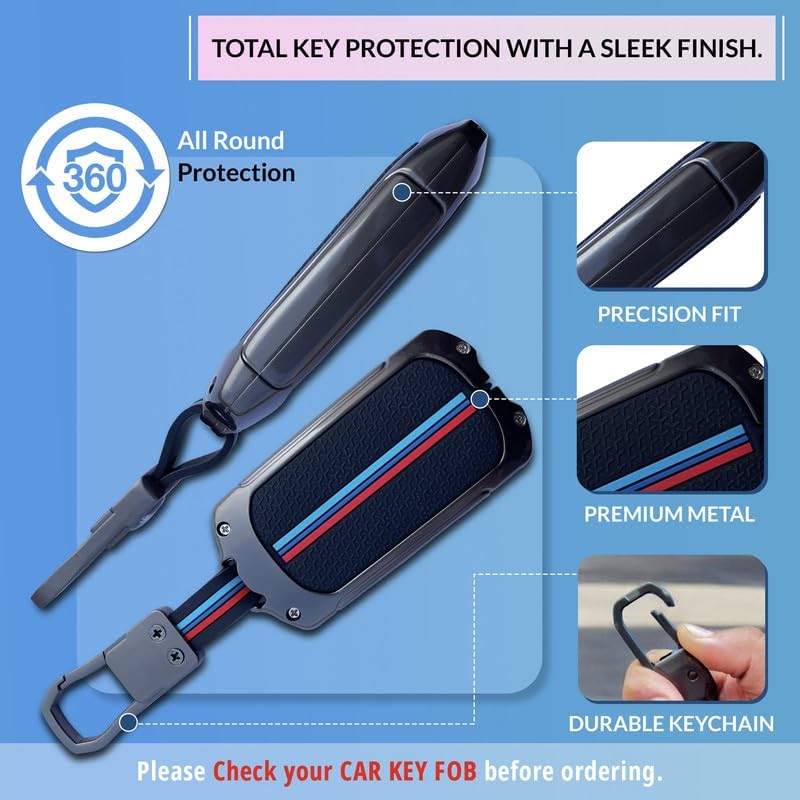 Image of NEODRIFT 'KeyShield' Car Key Cover for Tata Sierra (Shape 1, 04 Buttons) (360 Protection, Durable and Stylish)