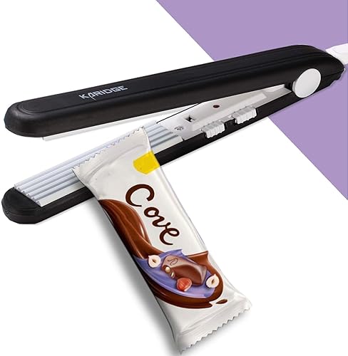 Sellador de bolsas mejorado, mini sellado térmico para almacenamiento de alimentos, mini máquina de sellado portátil, resellador de calor,