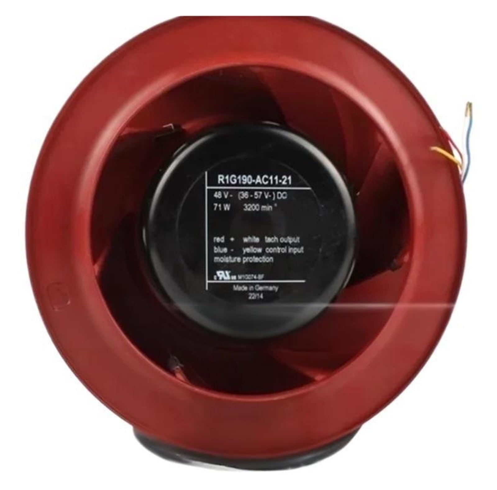 YMUGUEGH R1G190-AC11-22 48V（36-57V 71W FAN