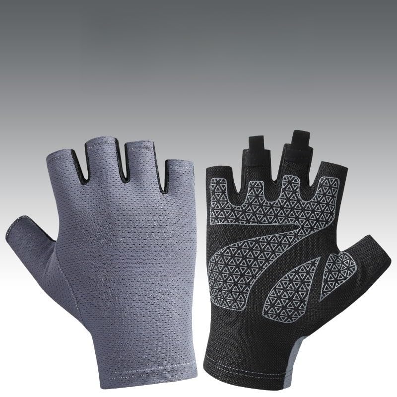THE WHITE SHOPFingerless Gloves for Men & Women - Sun Protection for Fishing, Driving, Sailing, Kayaking, Paddling, Rowing