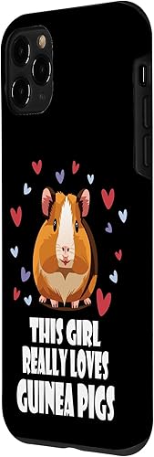 Miniatura 26 de iPhone 12 mini This girl really loves guinea pigs, Cute Guinea pig Case