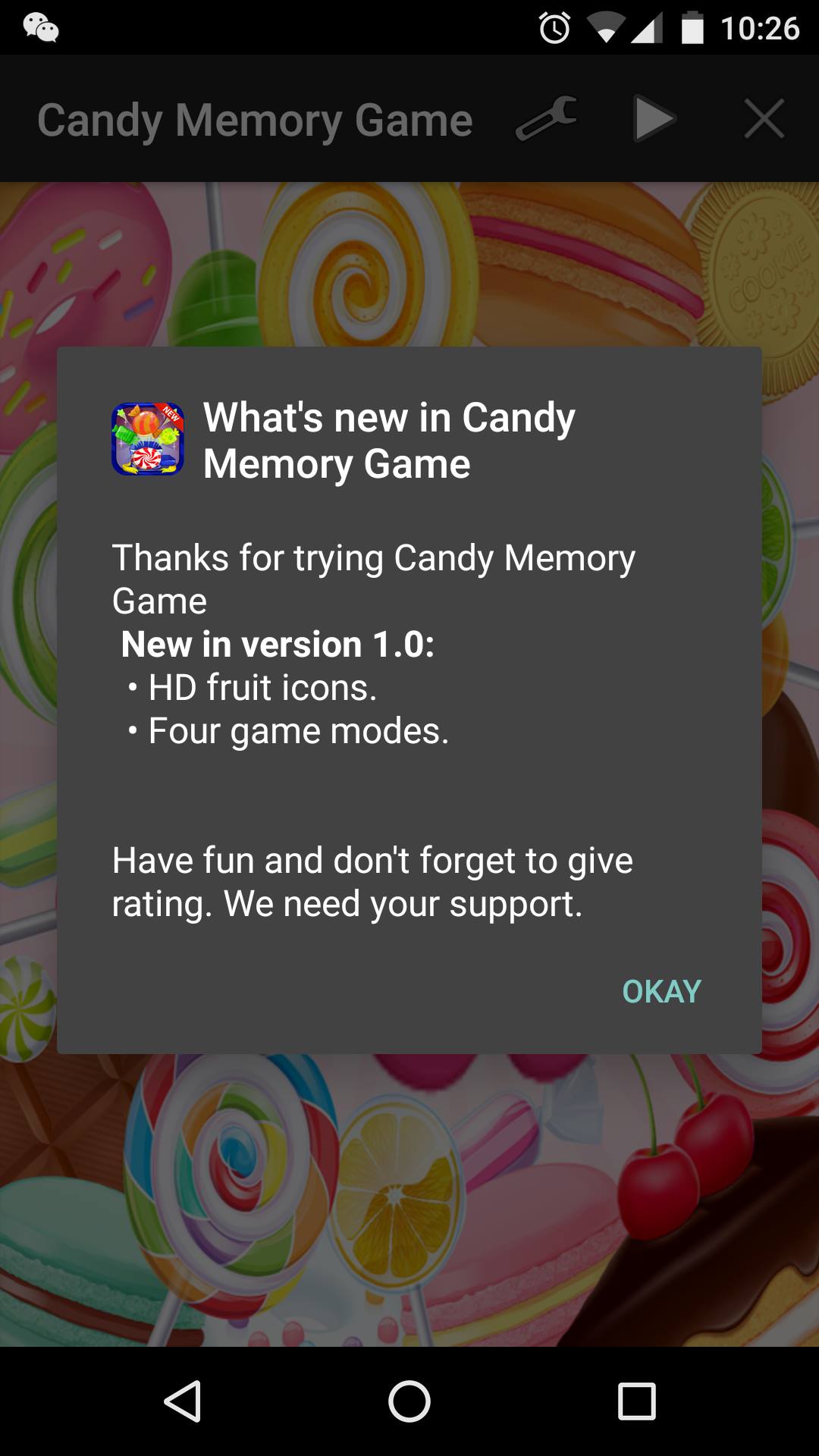 Candy Memory for Android