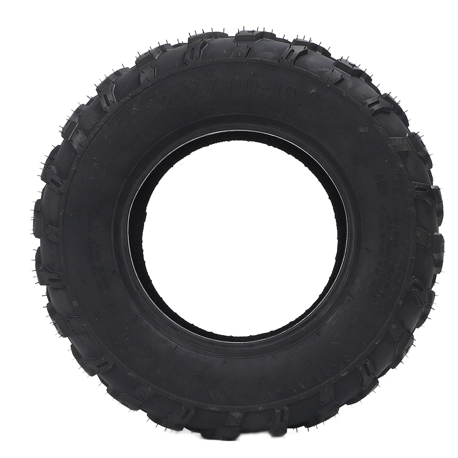 21x7 10 Reifen 4 Ply Gummi -ATV -Reifen Schockdicht von Straßenreifen für Go Kart Utv Golfwagen