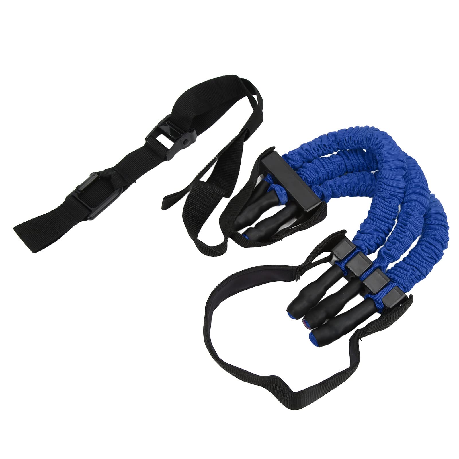Ensemble de Bandes d'assistance à la Traction, Bandes de résistance élastiques pour Hommes et Femmes, Tube de Tension en Latex Naturel avec Boucle en Dents de scie par