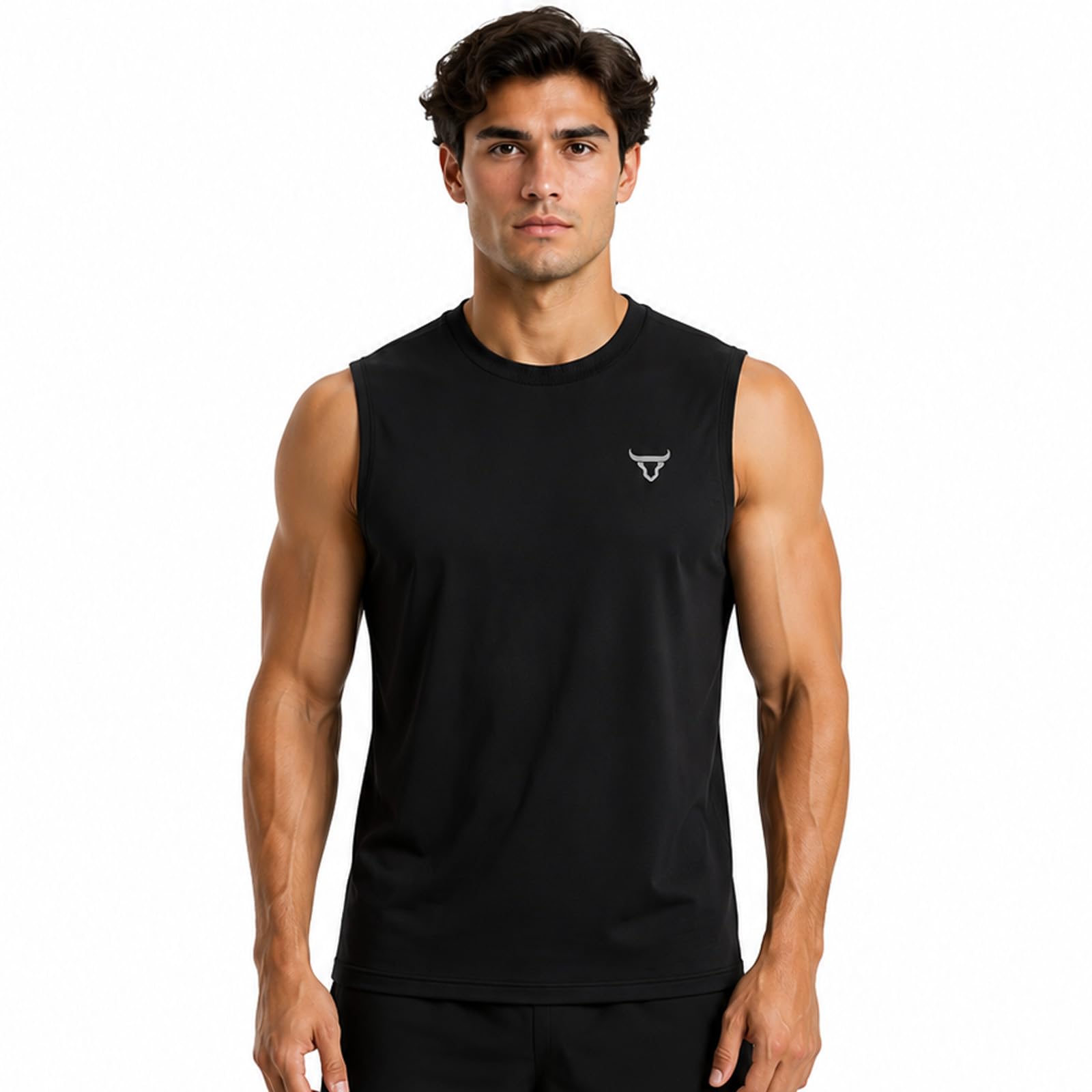 Paquete de 3/5 camisetas sin mangas para hombre para correr, sin mangas, para entrenamiento, culturismo