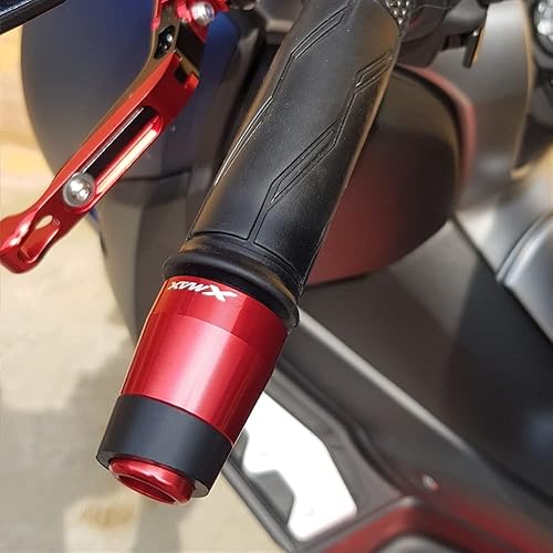Miniatura 3 de Para Yamaha X-MAX Xmax 300 2017 2018 2019 2020 2021 empuñaduras de motocicleta Agarraderas de la barra de agarre extremos cubierta tapa de tapones