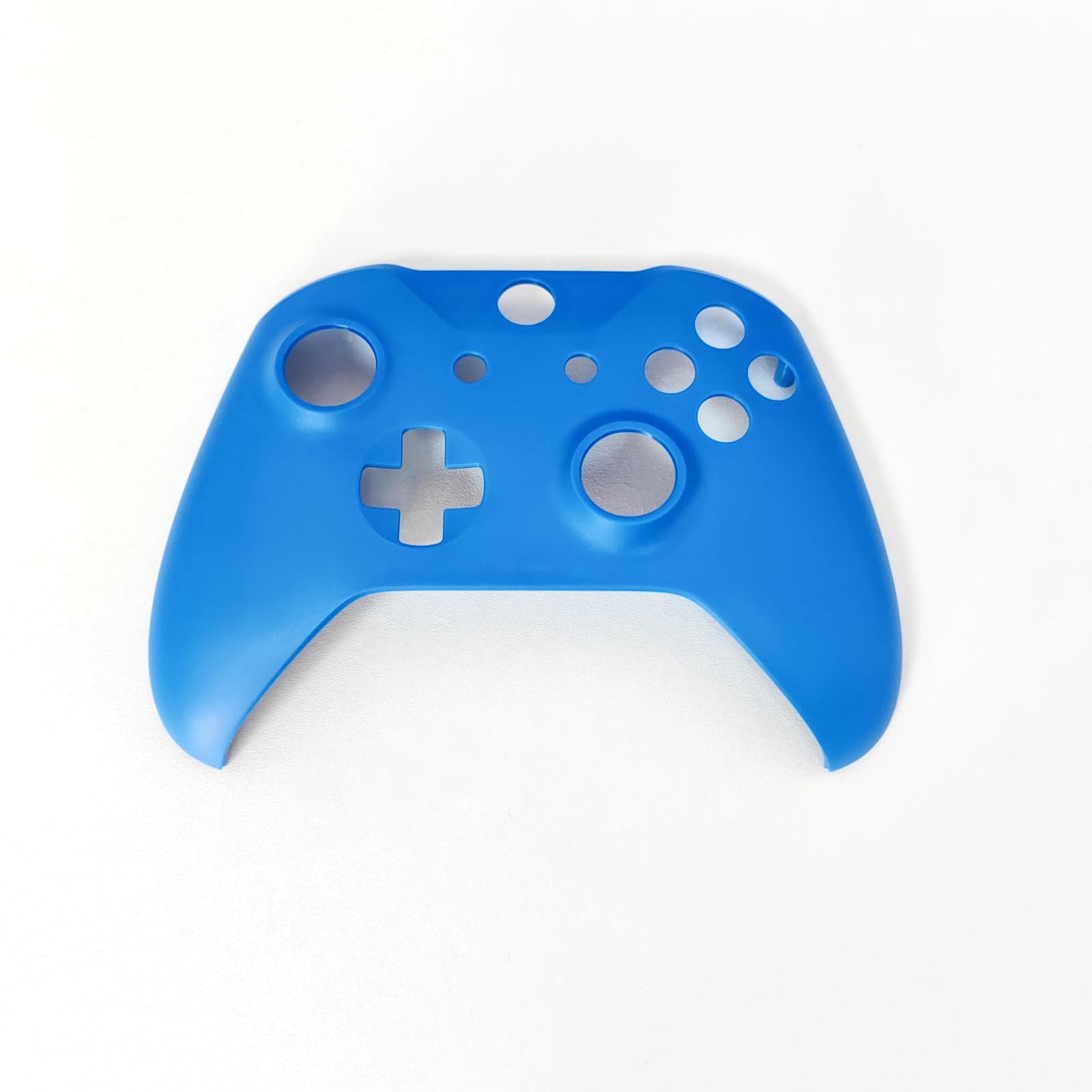 Kit de Remplacement du Coque de Boîtier Complet pour Xbox One S/X Manette (Modèle 1708), DIY Faceplate Couvercle Avant Plaques Arrière Buttons Accessories (Bleu)
