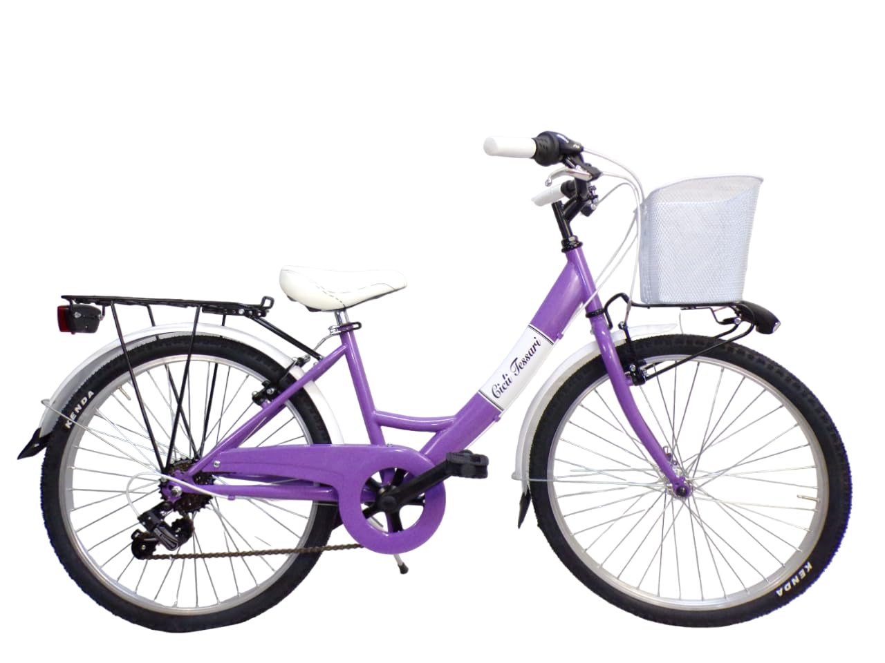 bicicletta da bambina bici 24 city bike per anni 9,10,11,12.