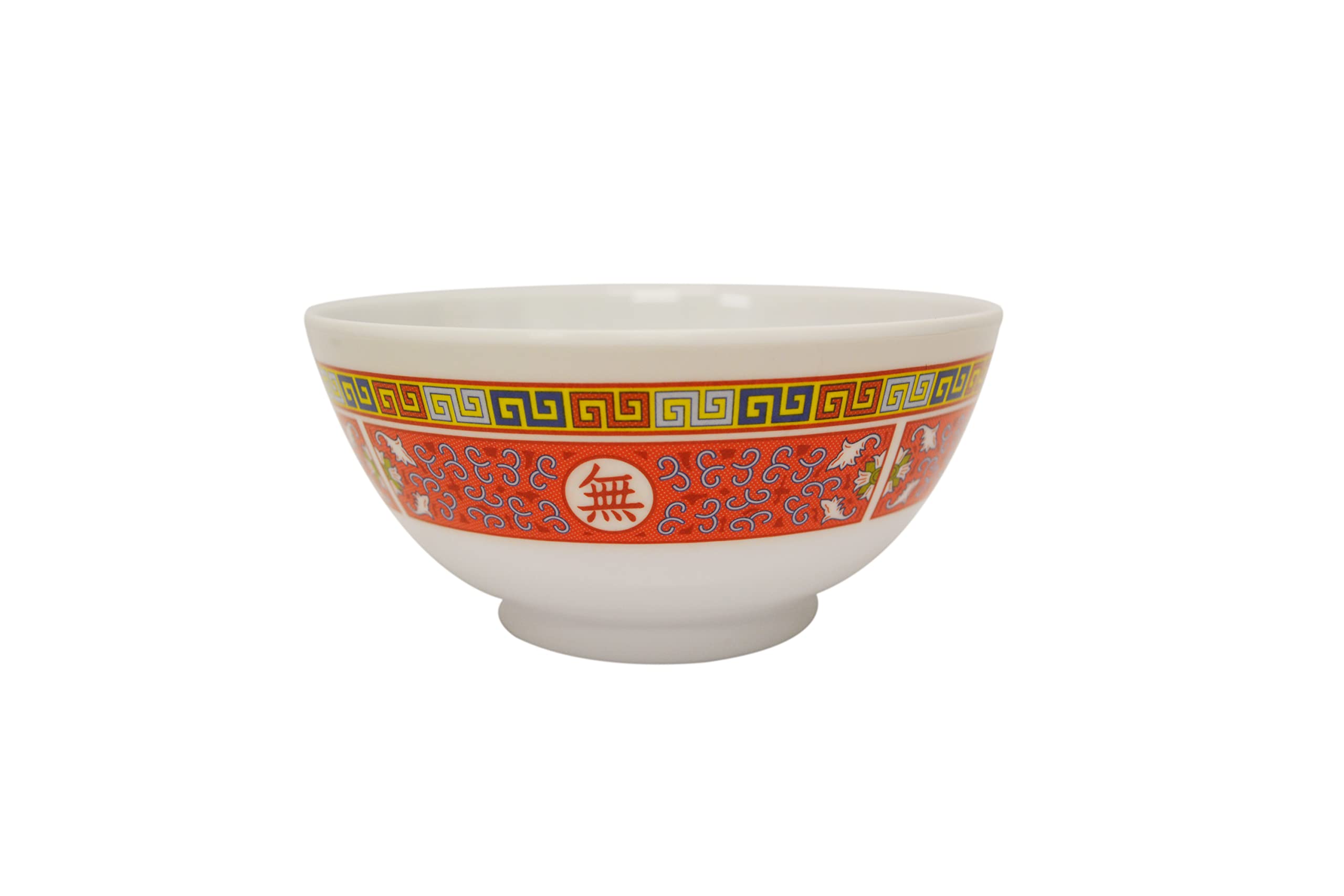 Thunder Melamine 3-3/4-Inch Rice Bowl, 6 Oz, 3008TR, Heavy-Duty Plastic Tableware (PACK of 12)