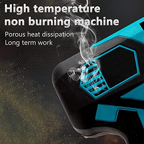 QAZX Akku Kettensäge mit Akku und Ladegerät, 8 Zoll 21V Mini Kettensäge Elektrische Motorsäge Gartengerät für Gartenbaum Landwirtschaft, Ranch, Bäume Schneiden – Bild 5