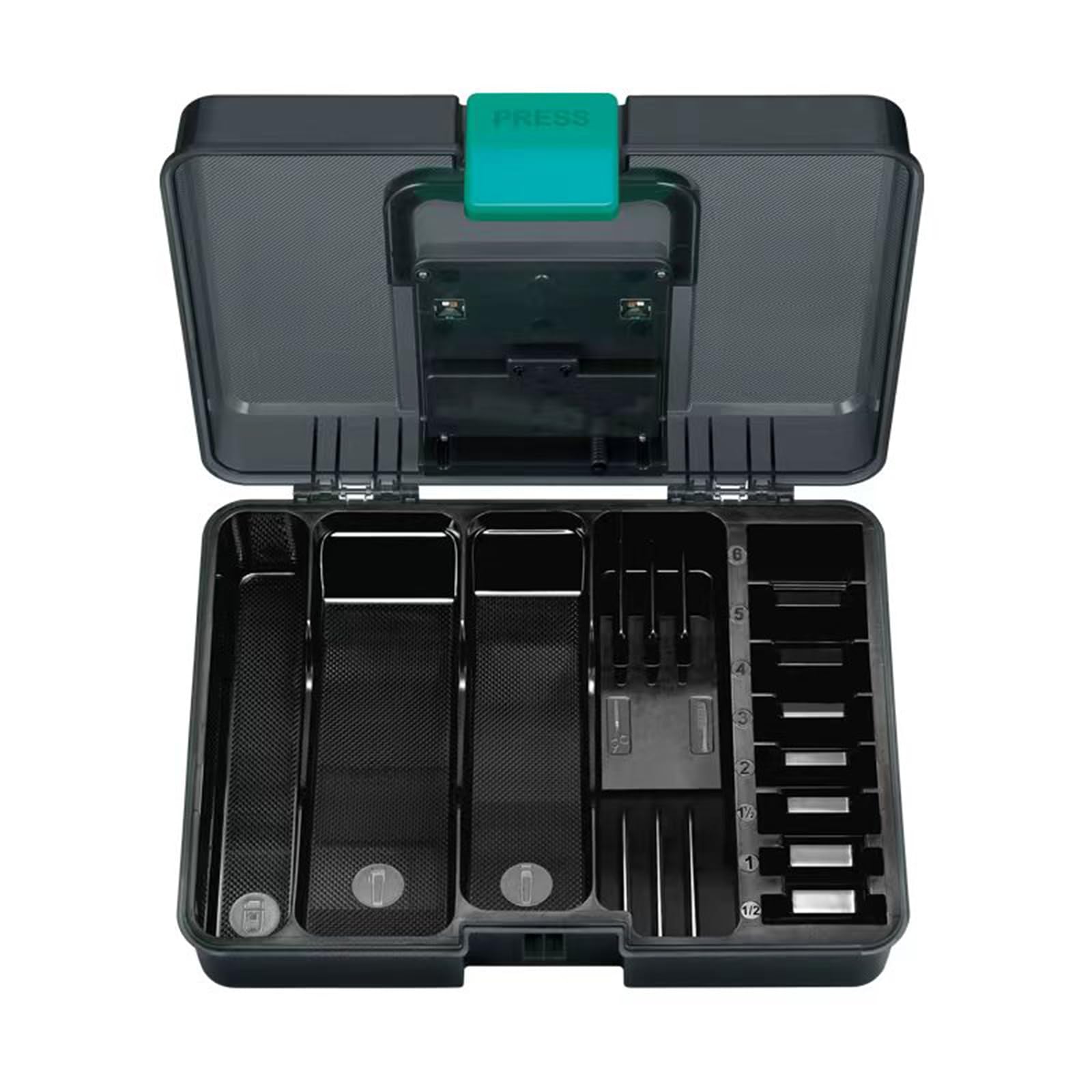 VGR 840 Profi Haarschneidemaschine Set Reinigungsbox, Hochwertige Aufbewahrungsbox für Haarschneidemaschinen Nutzung 365 Nanometer Lichttechnologie, mit Einer Zeitgesteuerten Reinigungsfunktion