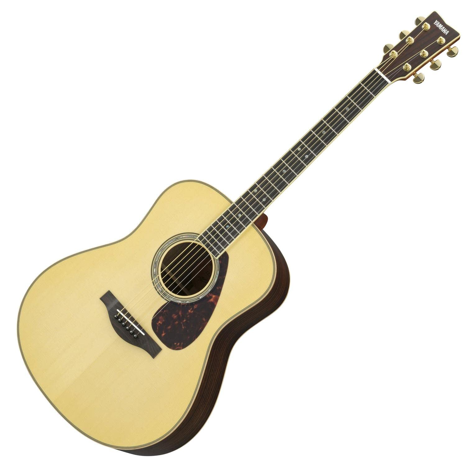 Yamaha L Series LL16 Dreadnought Acoustic Guitar with Case Natural