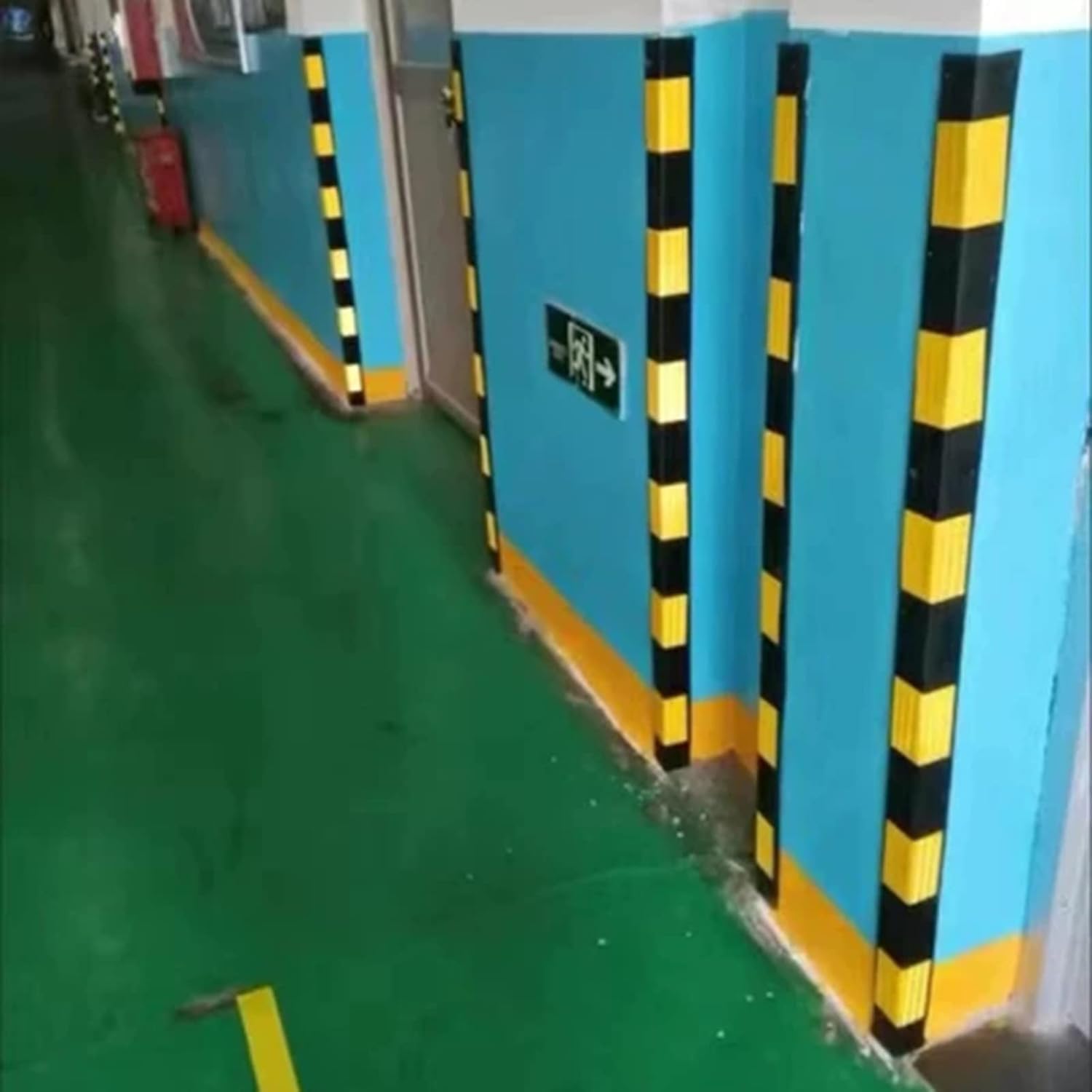 LNNW Protectores de esquina de pared de garaje, protectores de borde de esquina de garaje, ayuda de estacionamiento de garaje, for estacionamiento de almacén de garaje para la Protección de Las Column