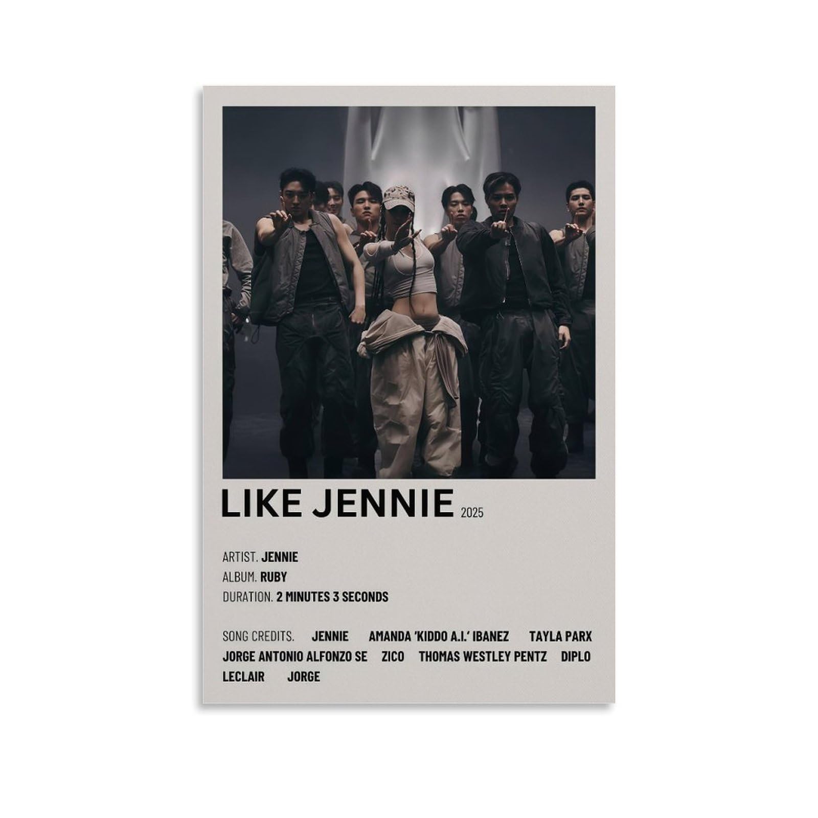 Poster Decorativo JIANGDANPPBEM Djo 30x45 Cm | Stampa HD Senza Cornice Per Arredare Con Stile E Personalità