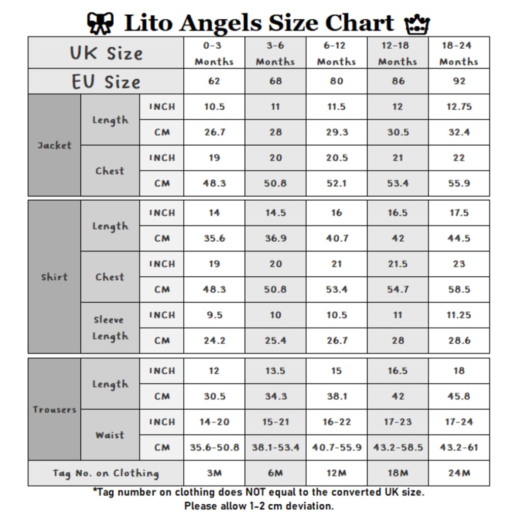 Lito Angels Costume Bebe Garcon Ensemble 5 Pieces avec Gilet Chemise Pantalon Noeud Papillon et Fleur pour Bapteme Mariage Anniversaire Noel Paques Tenue Ceremonie Mois Age 0-24