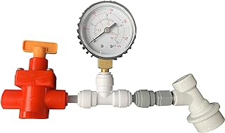 BlowTie Diaphragm Ball Lock beer Spunding Valve Complete Kit for Home Brewing beer corny beer keg