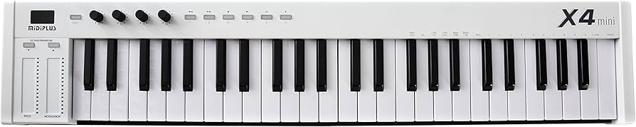 Amazon | midiplus X4 mini MIDI キーボードコントローラー ホワイト