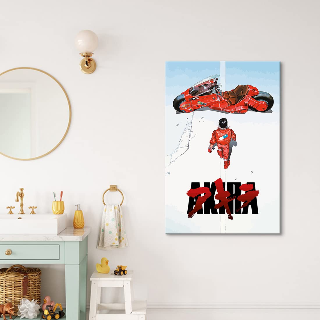 Amazon.co.jp: アートパネル アキラ Akira ポスターオートバイ 絵画