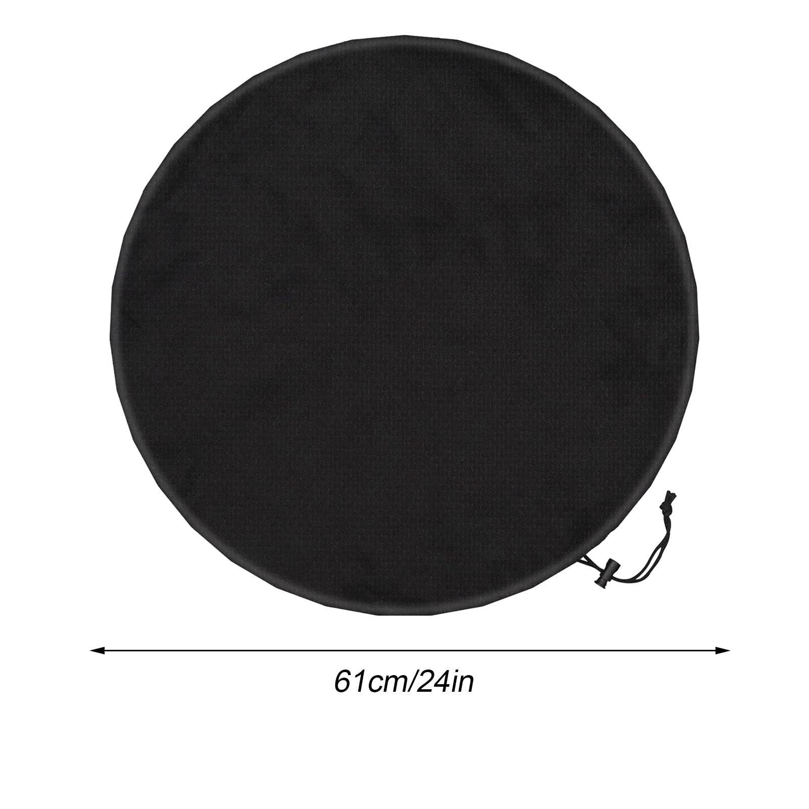 Funda protectora impermeable para diana, sistema de envoltura protectora a prueba de polvo, construcción de tela resistente a la intemperie, diseño de ajuste elástico flexible, capa de almacenamiento