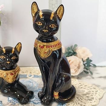Amazon.co.jp: 24K エジプト 黒猫 レノックス ジュエリー 陶器