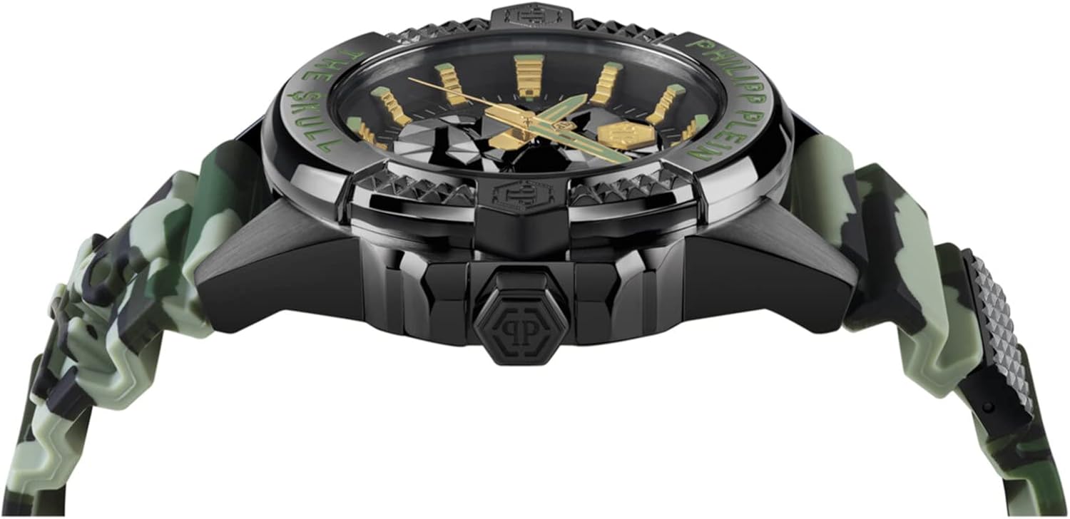 Philipp Plein Orologio analogico al quarzo da uomo $Kull Philipp Plein Orologio analogico al quarzo da uomo $Kull