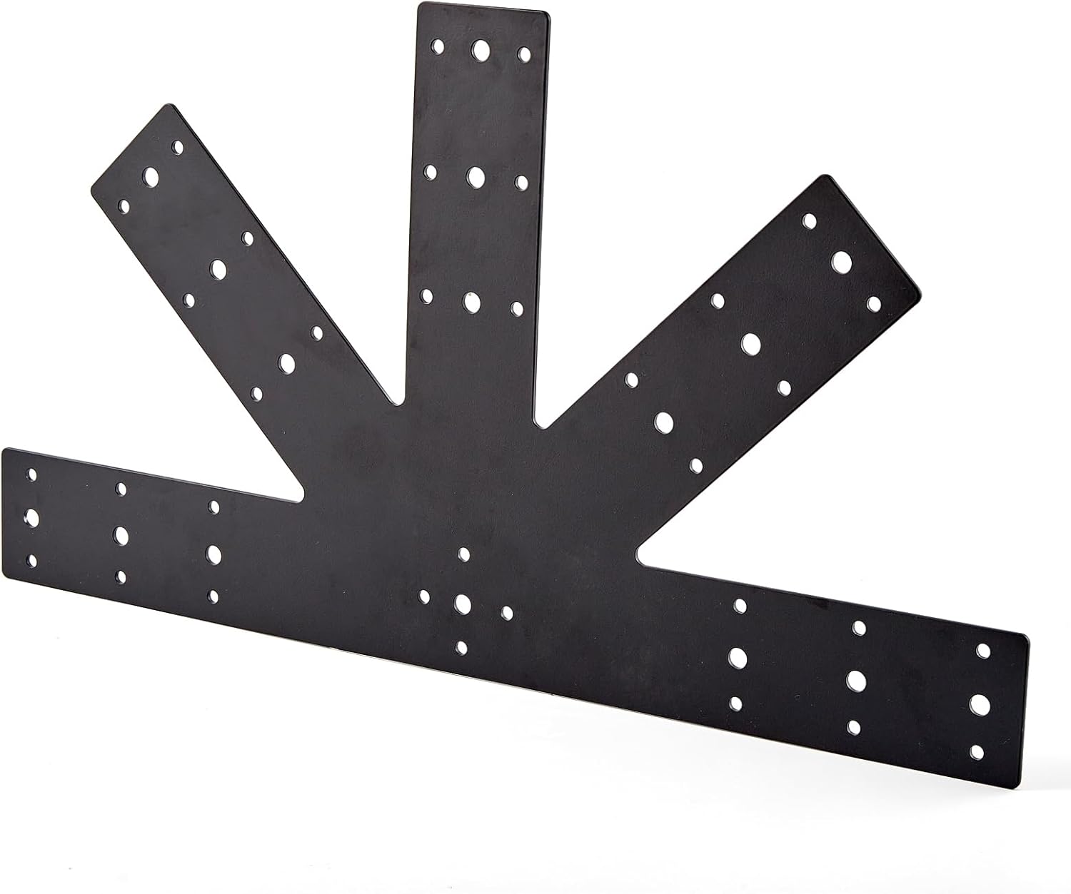 Gribouillage 24.0"x13.5" Powder Coated 12 Pitch Gable Plate, Heavy Duty 3mm