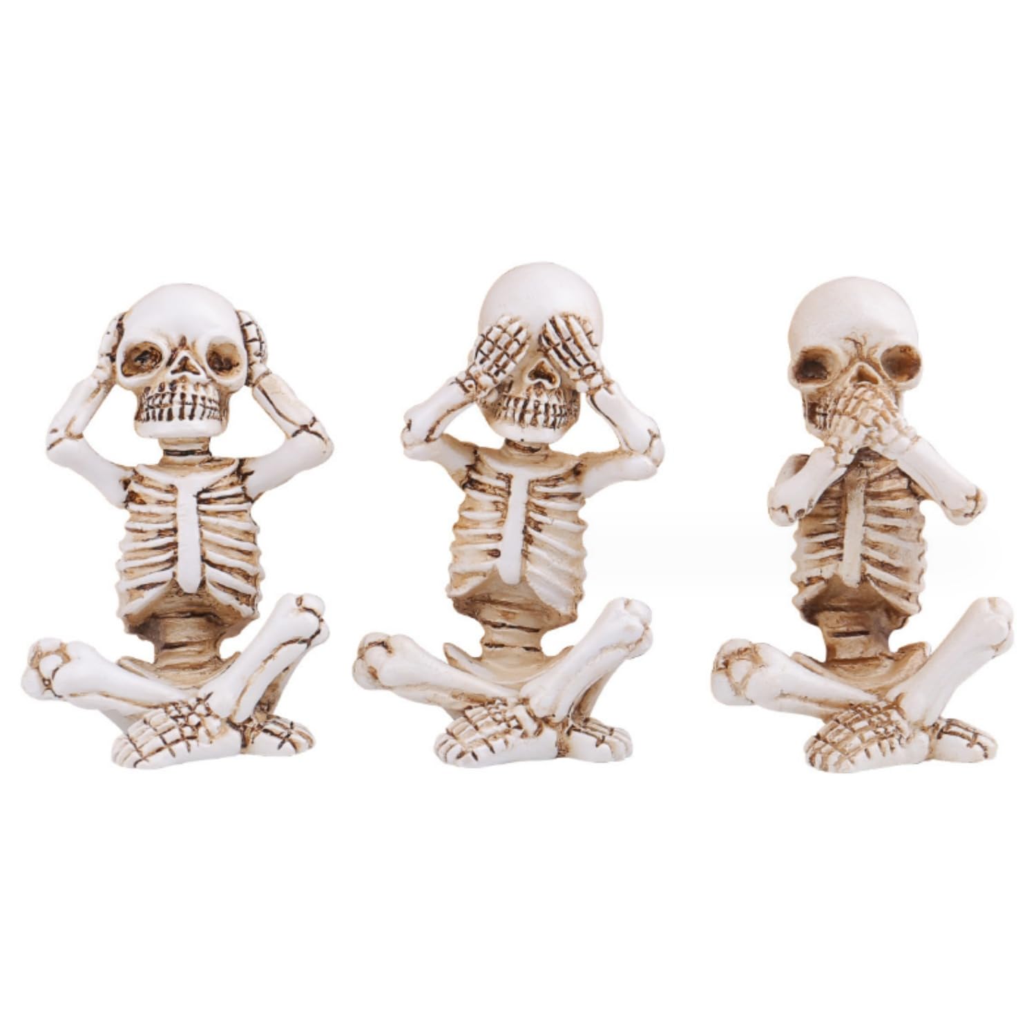 おしゃれドクロ　フィギュア 置物 装飾品 人形 フィギュア 骸骨 ドクロ スカル スケルトン