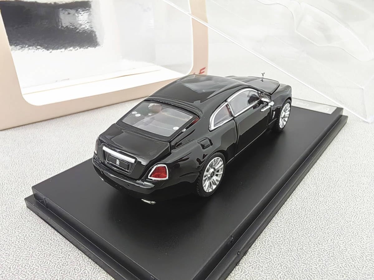 Amazon | LF 1/64 ロールスロイス Wraith 黒 | ミニカー・ダイキャスト