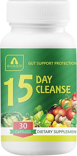 Apoyo digestivo herbario de 15 días - Fórmula a base de plantas con ingredientes naturales - 30 unidades