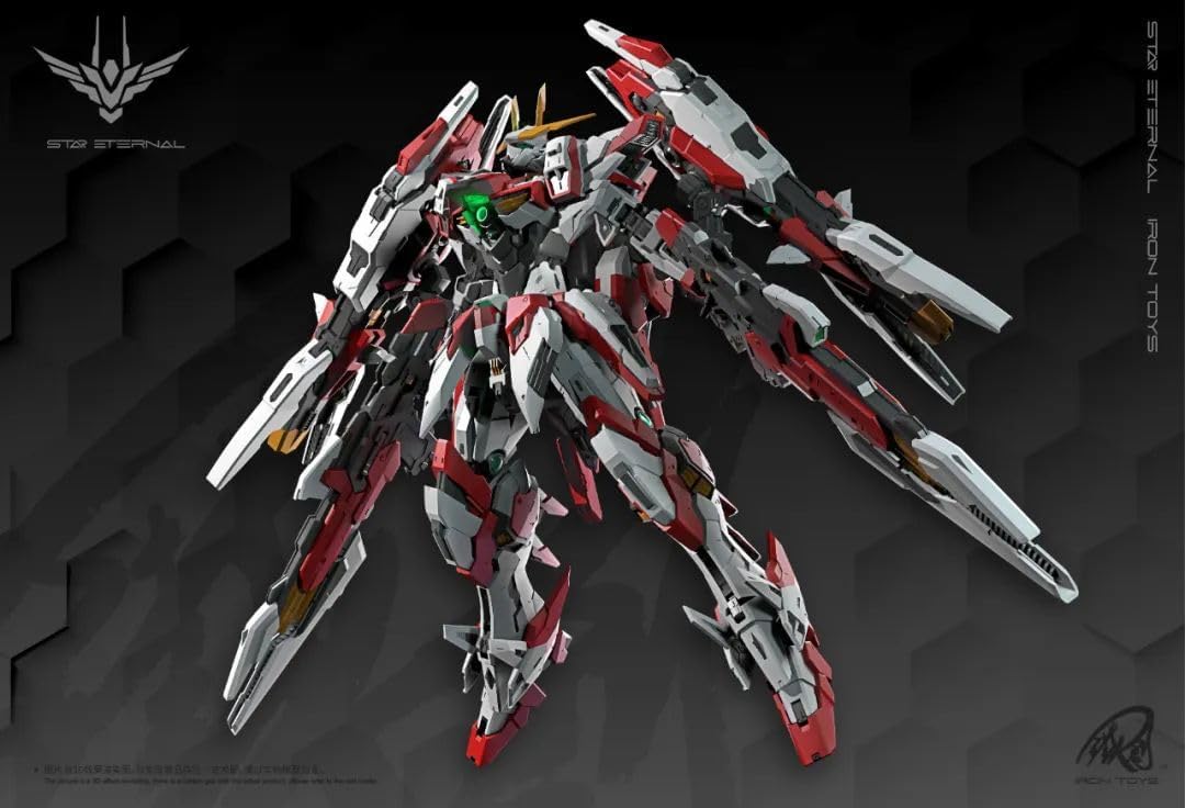 YSBRING Iron Toys 1/100 Scale Star Alloy Frame Model Kits