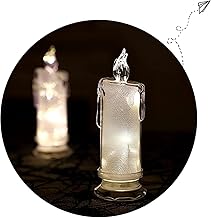 Decorative LED Candle - Enhance Your Home and Garden with Flameless Battery Operated Warm Light, Perfect for Lanterns, Weddings, Parties and Other Celebrations