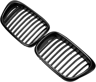 DFGSDRDY 2pcs de Style OEM de Style OEM Noir Grille de la Grille de Reins, pour BMW E39 5 Série 1997 1998 1999 2000 2001 2002 2003