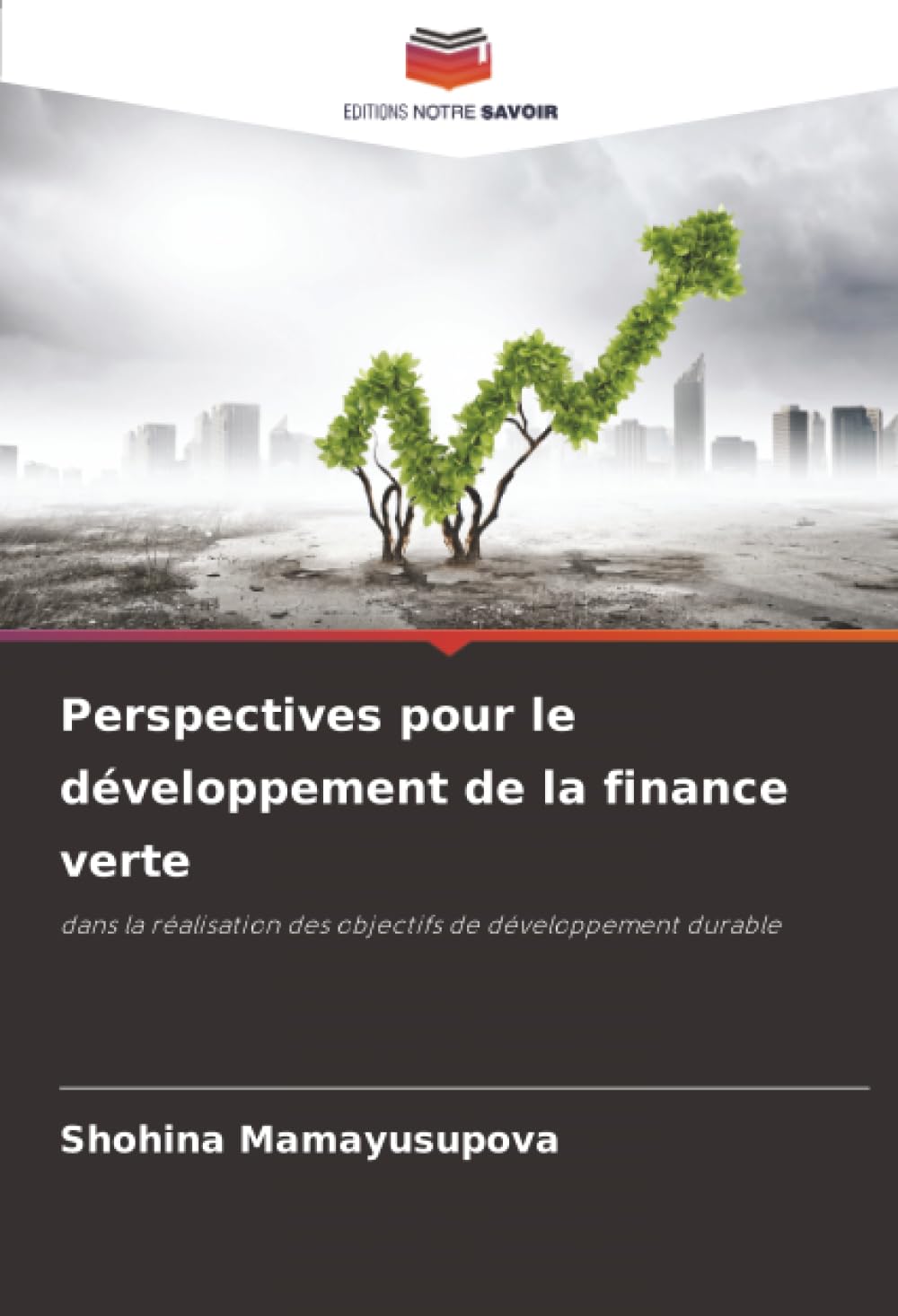 Perspectives pour le développement de la finance verte: dans la réalisation des objectifs de développement durable