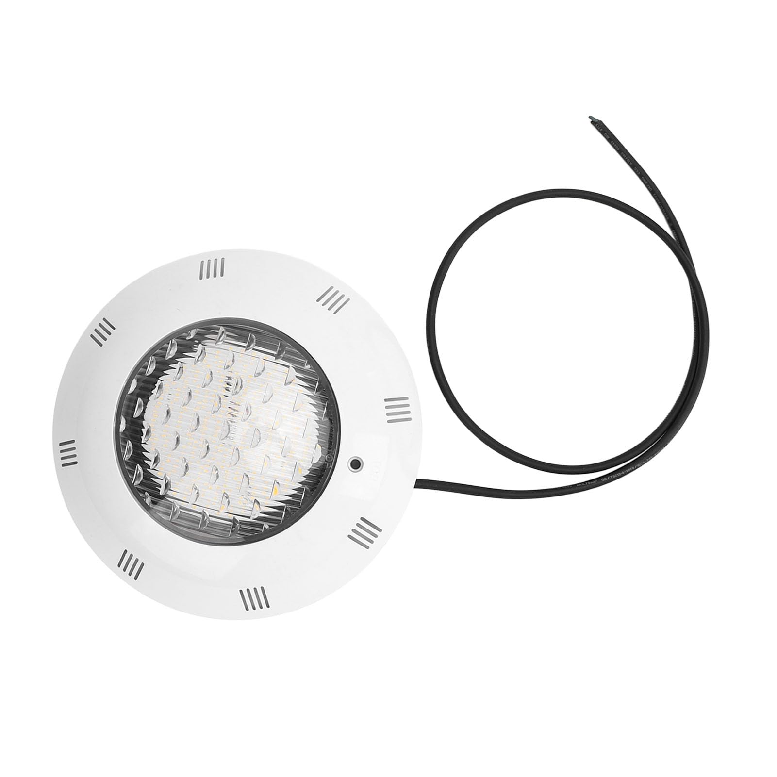 Chrees Luces de piscina LED de alto brillo IP68 Impermeable para paisaje de iluminación subacuática, material ABS duradero (Warmwhite 9W)