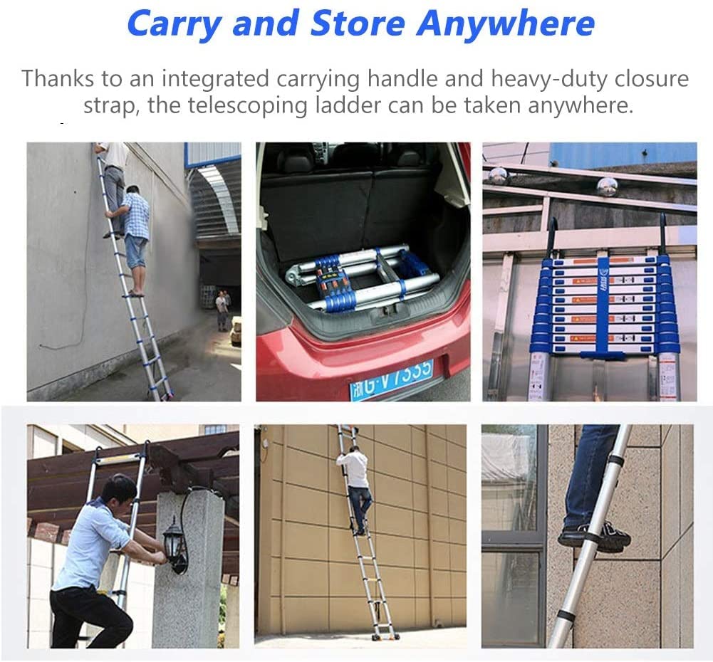 Amazon.co.jp: 取り外し可能なフック付きの高さ5m/6m/7m/8m伸縮式