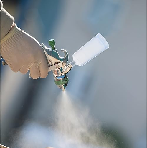 Miniatura 8 de Luxshiny Dispensador de olla de repuesto para aerógrafo, contenedor transparente, jarra para uñas, botella de aerógrafo para uñas, botellas de